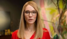 Cate Blanchett as CEO in Manifesto combines the ideas of Wassily Kandinsky, Franz Marc, Wyndham Lewis and Barnett Newman